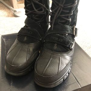 Ralph Lauren Tavin Rollover Boots